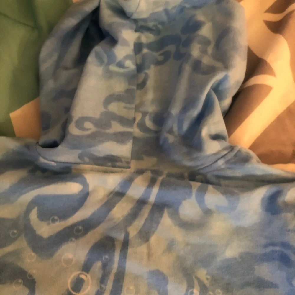 Little mermaid zip up sweat shirt